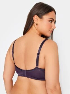Yours 2pk Cotton Lace Non Wire Non Pad Bra -RIVE IS Clothing Shop VQJ3Q SQ2 0000000039 PURPLE MDb