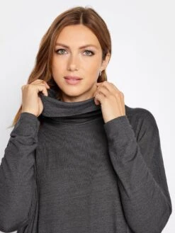 Long Tall Sally Grey Hanky Hem Top 9 Long Tall Sally Grey Hanky Hem Top -RIVE IS Clothing Shop VQJ5N SQ4 0000000005 GREY MDd