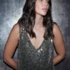 Long Tall Sally Sliver Sequin Swing Vest Top - Silver
