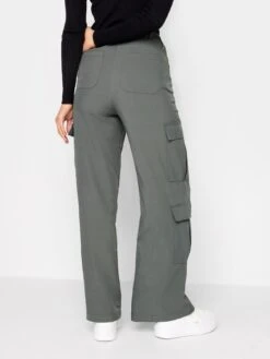 Long Tall Sally Elastic Waist Grey Cargos 34 Inch -RIVE IS Clothing Shop VQJCN SQ2 0000000005 GREY MDb
