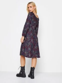 PixieGirl Petite Ditsy Ruched Front Dress -RIVE IS Clothing Shop VQL7R SQ2 0000000063 PINK MDb