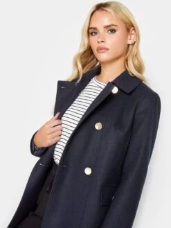PixieGirl Petite Pea Coat -RIVE IS Clothing Shop VQL83 SQ4 0000000048 NAVY MDd