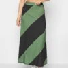 PixieGirl Petite Diagonal Stripe Maxi Skirt -RIVE IS Clothing Shop VQL88 SQ1 0000000047 GREEN MDf