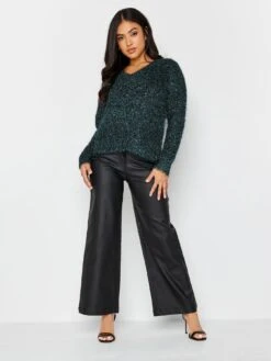 PixieGirl Petite Tinsel Jumper -RIVE IS Clothing Shop VQL9F SQ3 0000000047 GREEN MDo