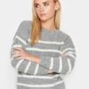 PixieGirl Petite Neutral Stripe Crew Nk Jumper -RIVE IS Clothing Shop VQL9I SQ1 0000000143 BROWN MDf
