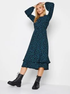 PixieGirl Petite Tie Waist Midaxi Dress - Blue -RIVE IS Clothing Shop VQL9Y SQ3 0000000020 BLUE MDo