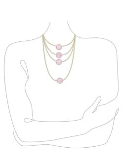 Radley Radley Hay's Mews Ladies 18ct Pale Gold Plated Sterling Silver Malachite Coloured Resin Jumping Dog Necklace -RIVE IS Clothing Shop VQOC1 SQ6 0000000036 GOLD SLd3