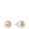 Radley Radley Ladies Pearl Road 18ct Rose Gold Plated Jumping Dog Earrings -RIVE IS Clothing Shop VQQ9P SQ1 0000000029 MULTI SLf