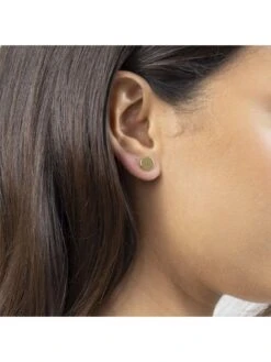 Radley Radley Ladies Dukes Place 18ct Pale Gold Plated Round Disc And Green Malachite Coloured Resin Jumping Dog Twin Pack Earring Set -RIVE IS Clothing Shop VQQ9Q SQ3 0000000029 MULTI SLd