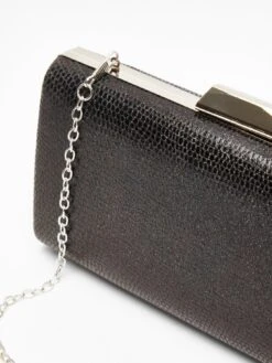 Quiz Black Snake Print Clutch Bag -RIVE IS Clothing Shop VQSTJ SQ4 0000000004 BLACK SLd