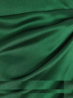 Quiz Petite Green Satin Ruched Cold Shoulder Midi Dress -RIVE IS Clothing Shop VQSTS SQ6 0000000047 GREEN MDd2