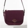 Luella Grey Clarissa Saddle Crossbody - Damson