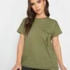 PixieGirl Petite Utility Pocket Tee - Green -RIVE IS Clothing Shop VR0CJ SQ1 0000000047 GREEN MDf