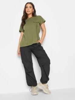 PixieGirl Petite Utility Pocket Tee - Green -RIVE IS Clothing Shop VR0CJ SQ3 0000000047 GREEN MDo
