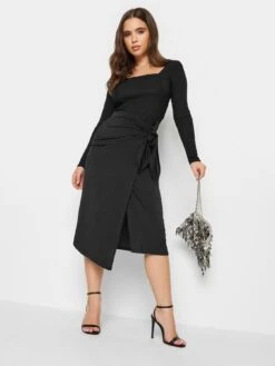 PixieGirl Petite Sequin Texture Top - Black -RIVE IS Clothing Shop VR0CK SQ3 0000000004 BLACK MDo