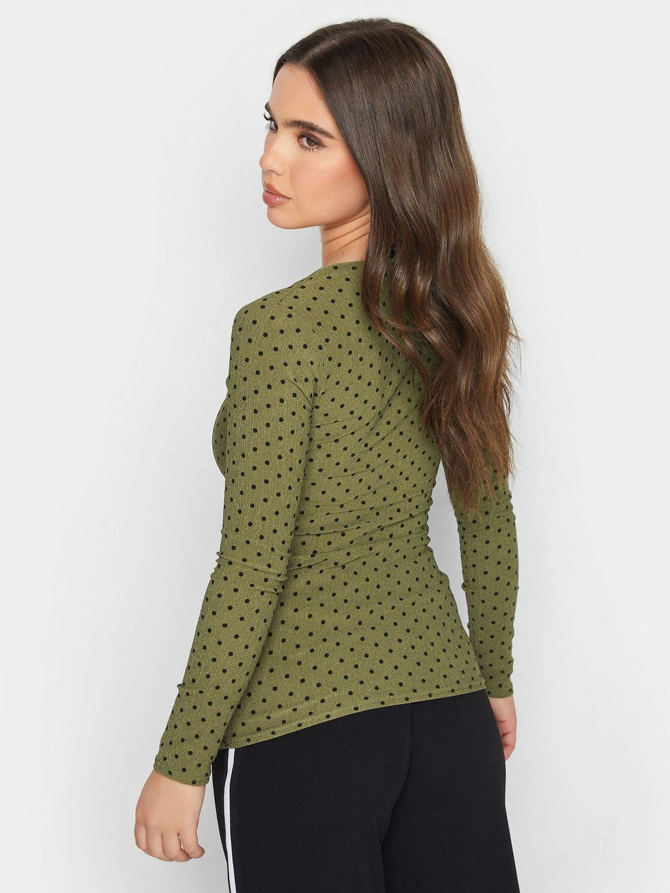 PixieGirl Petite 2pk Spot Top - Black 4 PixieGirl Petite 2pk Spot Top - Black - Image 2