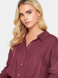 PixieGirl Petite Viscose Shirt - Red -RIVE IS Clothing Shop VR0CN SQ4 0000000017 RED MDd