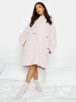 PixieGirl Petite Frost Tipped Snuggle Hoodie - Pink