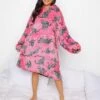 PixieGirl Petite Conv Leopard Snuggle Hoodie -RIVE IS Clothing Shop VR0CZ SQ1 0000000063 PINK MDf
