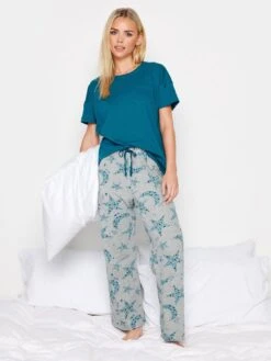 PixieGirl Petite Star In Stars Wide Leg Pj Set - Blue -RIVE IS Clothing Shop VR0EE SQ3 0000000020 BLUE MDo