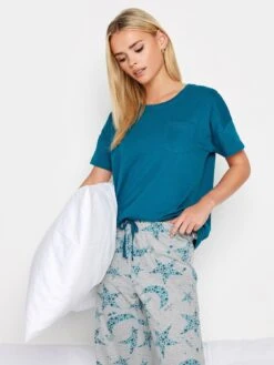 PixieGirl Petite Star In Stars Wide Leg Pj Set - Blue -RIVE IS Clothing Shop VR0EE SQ4 0000000020 BLUE MDd