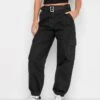 PixieGirl Petite Belted Cuff Jogger - Black -RIVE IS Clothing Shop VR0EV SQ1 0000000004 BLACK MDf