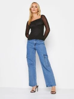 PixieGirl Petite Mesh Top - Black 8 PixieGirl Petite Mesh Top - Black -RIVE IS Clothing Shop VR0FJ SQ3 0000000004 BLACK MDo