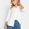 PixieGirl Petite Viscose Shirt - White 1 PixieGirl Petite Viscose Shirt - White -RIVE IS Clothing Shop VR0FR SQ1 0000000013 WHITE MDf