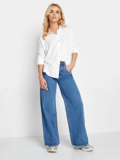 PixieGirl Petite Viscose Shirt - White -RIVE IS Clothing Shop VR0FR SQ3 0000000013 WHITE MDo