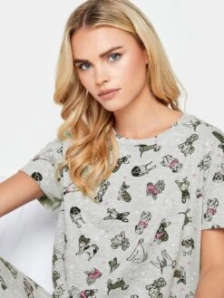 PixieGirl Petite Doggies Tapered Pj Set -RIVE IS Clothing Shop VR0FU SQ4 0000000005 GREY MDd