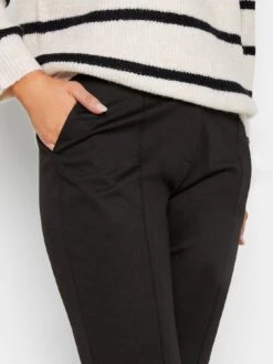 M&Co Petite Petite Black Ponte Slim Leg Trs -RIVE IS Clothing Shop VR0KE SQ4 0000000004 BLACK MDd