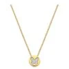 Hot Diamonds HD X JJ Butterfly Necklace -RIVE IS Clothing Shop VR8JT SQ1 0000000036 GOLD SLf