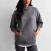 New Look Dark Grey Pocket Front Hoodie -RIVE IS Clothing Shop VRBBK SQ1 0000000070 DARK GREY MDf