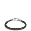 Mood Hematite Black Diamond Tube Bracelet