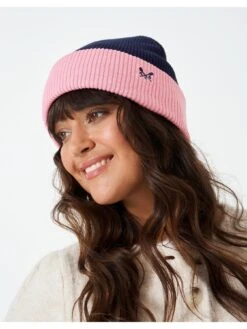 Crew Clothing Cotton Beanie - Multi -RIVE IS Clothing Shop VRNUC SQ3 0000000029 MULTI SLd