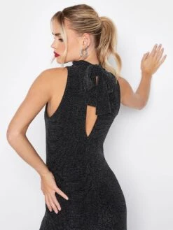 PixieGirl Petite Black Brillo Halter Jumpsuit -RIVE IS Clothing Shop VROCC SQ4 0000000004 BLACK MDd