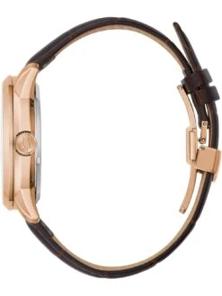 Bulova Sutton Rose Gold-Tone Stainless Steel Dial With Leather Strap Mens Watch 7 Bulova Sutton Rose Gold-Tone Stainless Steel Dial With Leather Strap Mens Watch -RIVE IS Clothing Shop VRPIM SQ3 0000000143 BROWN MDd