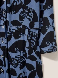 White Stuff Rua Jersey Shirt Dress - Blue -RIVE IS Clothing Shop VRRMN SQ6 0000000020 BLUE MDd2