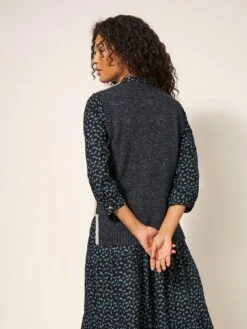 White Stuff Colourblock Cable Tank - Grey -RIVE IS Clothing Shop VRRQQ SQ2 0000000005 GREY MDb