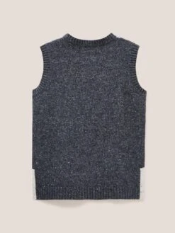 White Stuff Colourblock Cable Tank - Grey -RIVE IS Clothing Shop VRRQQ SQ5 0000000005 GREY MDd1