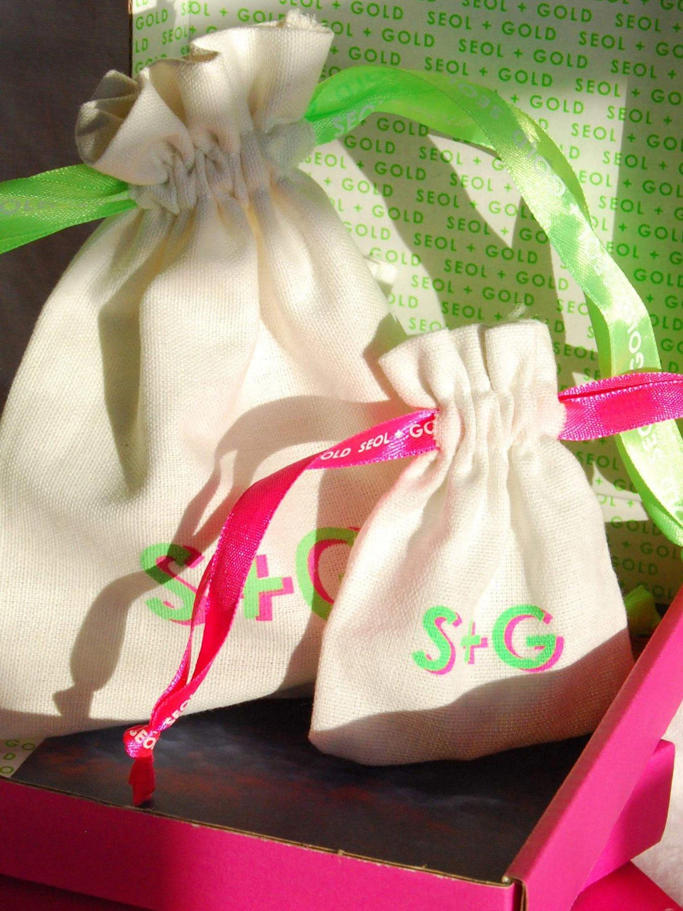 Seol + Gold Tiny Star Hoops 5 Seol + Gold Tiny Star Hoops - Image 3