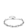 Say It With Diamonds Kiss Tennis Bracelet - Silver -RIVE IS Clothing Shop VSADH SQ1 0000000035 SILVER SLf